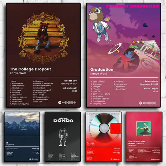 Kanye West Album Poster