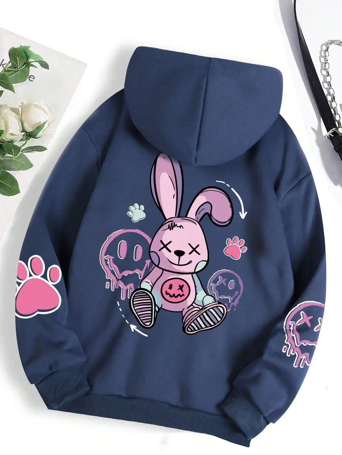 Pink Bunny Hoodie