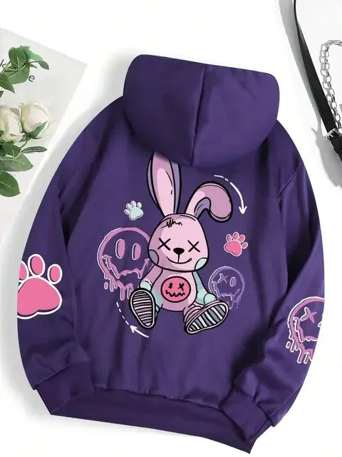 Pink Bunny Hoodie