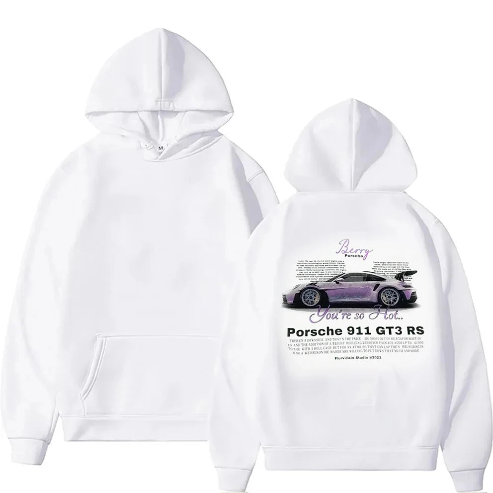 Casual Sports Car Hoodie