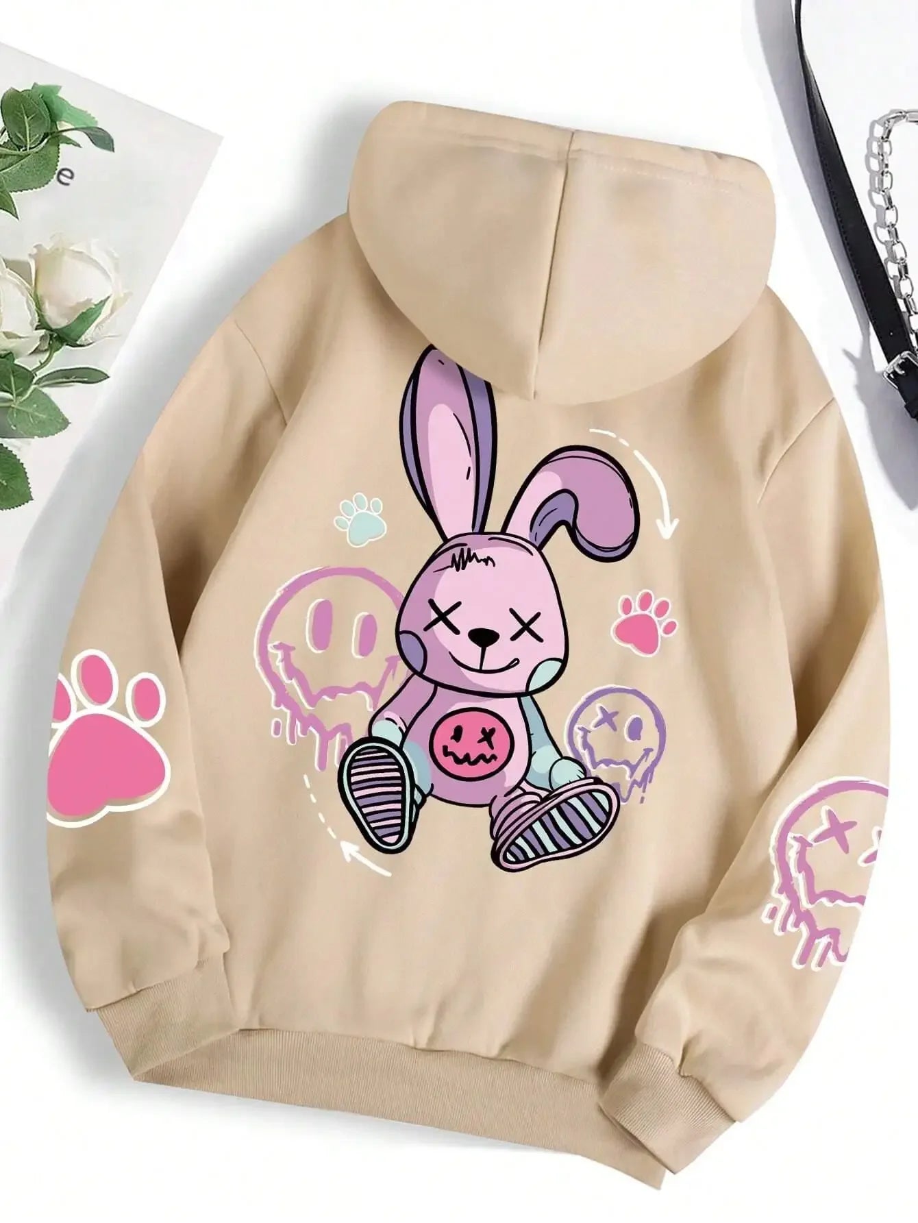 Pink Bunny Hoodie