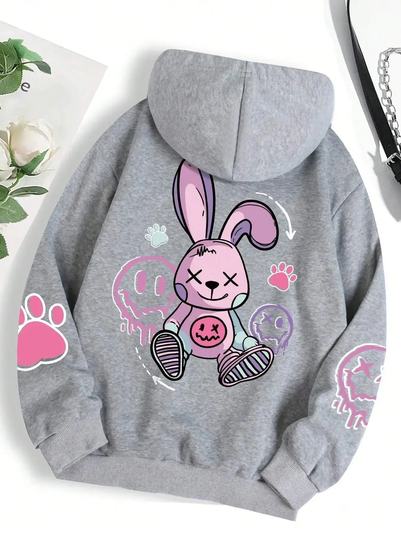 Pink Bunny Hoodie