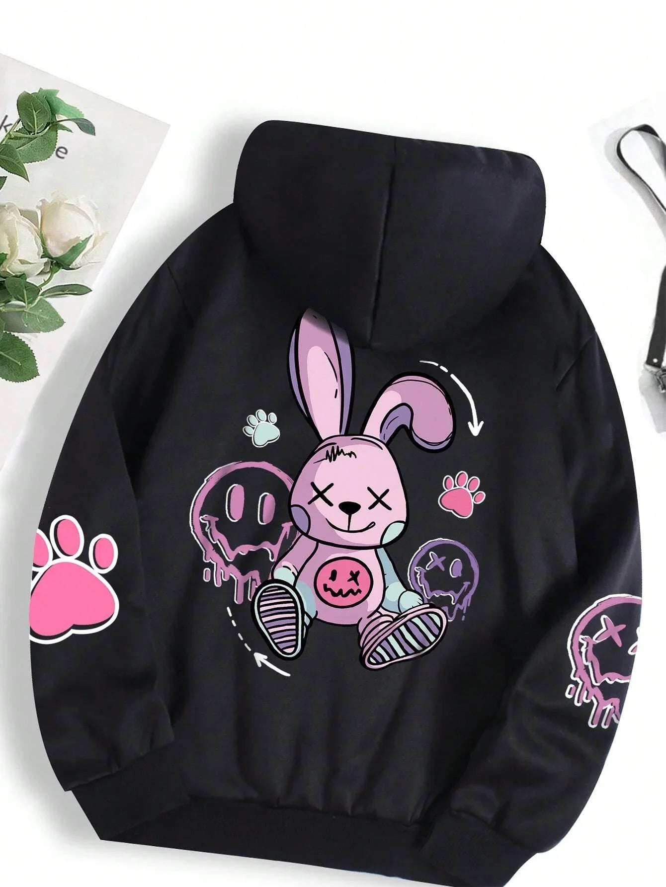 Pink Bunny Hoodie